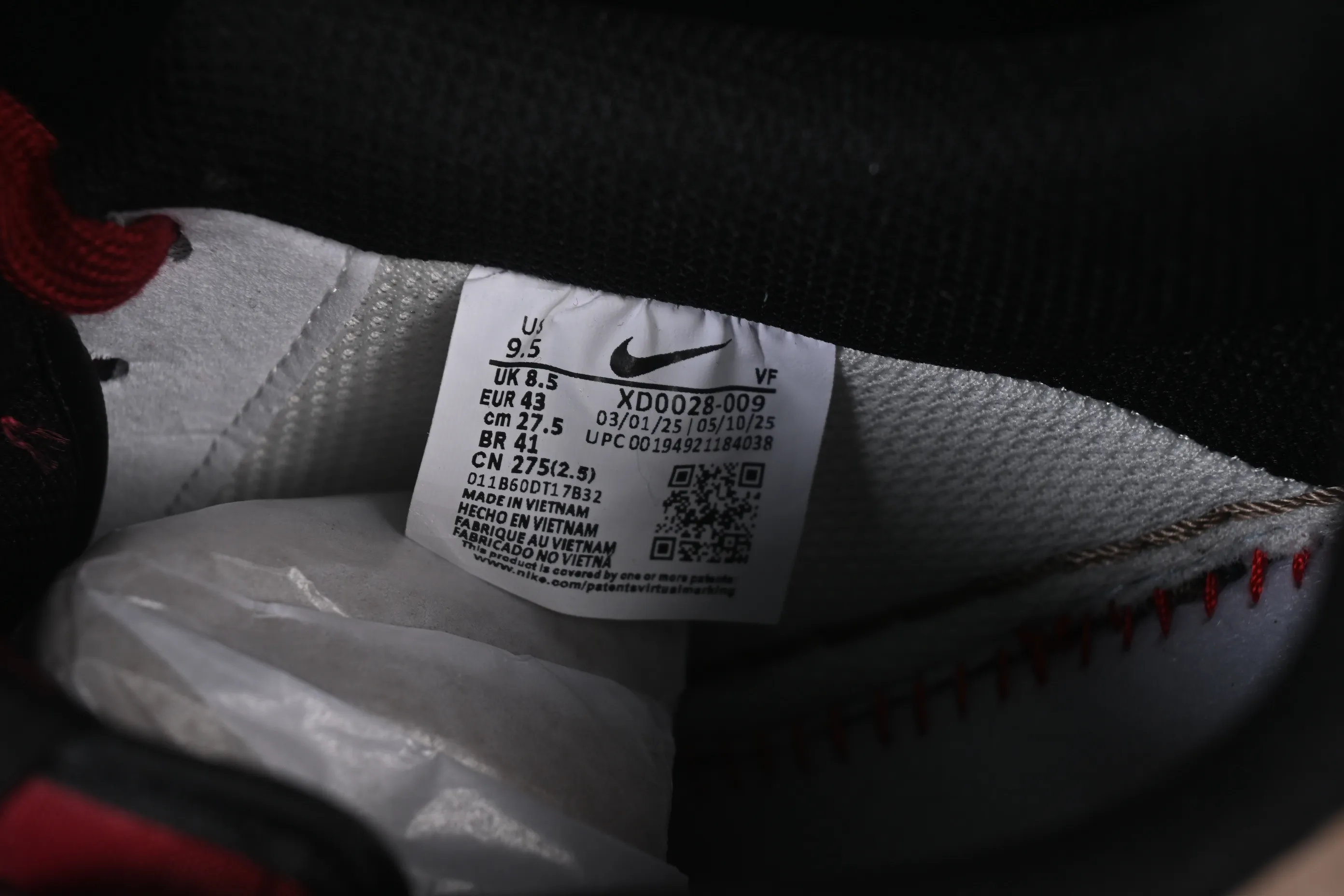 All categories Nk Air Force 1 Air Force series Nk Air Force 1 Low Air Force low-top Nike Air Force 1'07 Low Year of the Horse limited edition red suede Air Force 1 low-top casual sneakers XD0028-009
